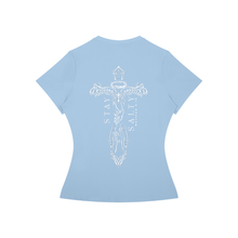 Load image into Gallery viewer, Women’s Slim Fit Performance T-Shirt Cross