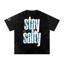 Load image into Gallery viewer, Graffiti Stay Salty Oversized T-shirt