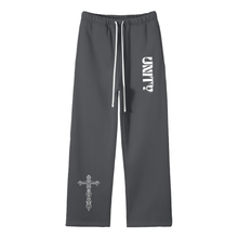 Load image into Gallery viewer, Unisex Fleece Straight Leg Sweatpants