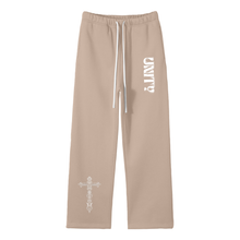 Load image into Gallery viewer, Unisex Fleece Straight Leg Sweatpants
