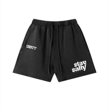 Load image into Gallery viewer, Unisex Vintage Wash Cotton Shorts