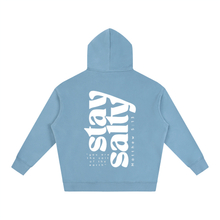Load image into Gallery viewer, Oversize Stay Salty Fleeced Hoodie