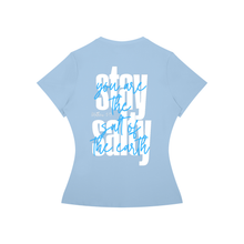 Load image into Gallery viewer, Women’s Slim Fit Performance T-Shirt Stay Salty