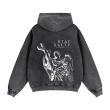 Load image into Gallery viewer, Oversized Angel Zip Hoodie