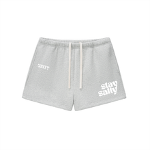 Load image into Gallery viewer, Womans Fleece Drawstring Sweatshorts