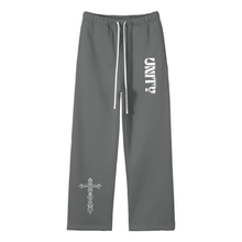 Load image into Gallery viewer, Unisex Fleece Straight Leg Sweatpants