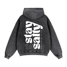 Load image into Gallery viewer, Stay Salty Zip Hoodie