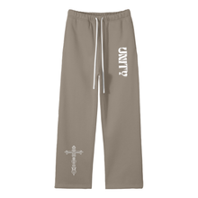 Load image into Gallery viewer, Unisex Fleece Straight Leg Sweatpants