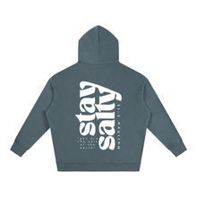 Load image into Gallery viewer, Oversize Stay Salty Fleeced Hoodie