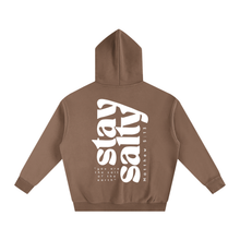 Load image into Gallery viewer, Oversize Stay Salty Fleeced Hoodie
