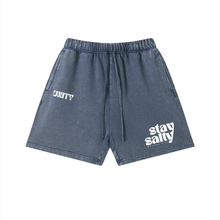Load image into Gallery viewer, Unisex Vintage Wash Cotton Shorts
