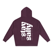 Load image into Gallery viewer, Oversize Stay Salty Fleeced Hoodie
