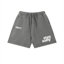 Load image into Gallery viewer, Unisex Vintage Wash Cotton Shorts
