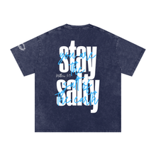 Load image into Gallery viewer, Graffiti Stay Salty Oversized T-shirt
