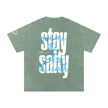 Load image into Gallery viewer, Graffiti Stay Salty Oversized T-shirt
