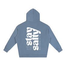 Load image into Gallery viewer, Oversize Stay Salty Fleeced Hoodie
