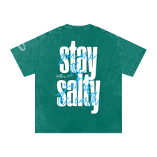 Load image into Gallery viewer, Graffiti Stay Salty Oversized T-shirt
