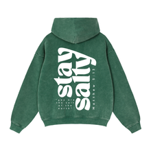 Load image into Gallery viewer, Stay Salty Zip Hoodie
