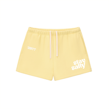 Load image into Gallery viewer, Womans Fleece Drawstring Sweatshorts
