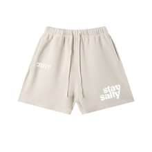 Load image into Gallery viewer, Unisex Vintage Wash Cotton Shorts
