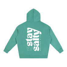 Load image into Gallery viewer, Oversize Stay Salty Fleeced Hoodie
