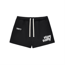 Load image into Gallery viewer, Womans Fleece Drawstring Sweatshorts
